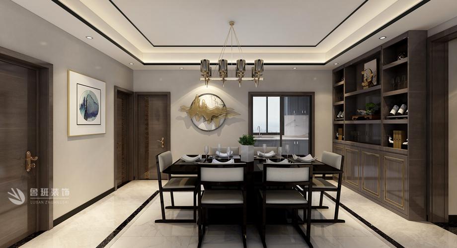 开元第一城四居室170平米新中式风格餐厅